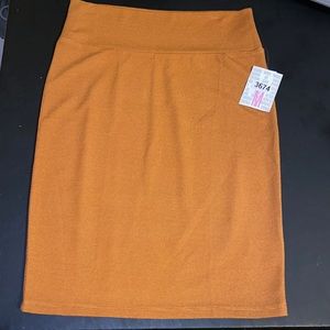NWT copper colored pencil skirt